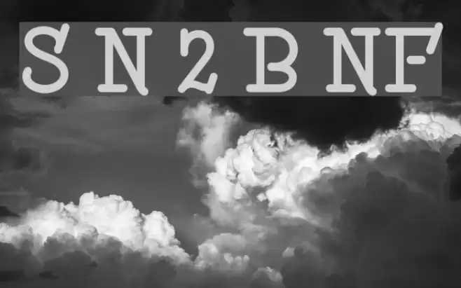 Speedball No 2 Bold NF Font examples