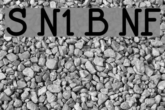 Speedball No1 Bold NF Font examples