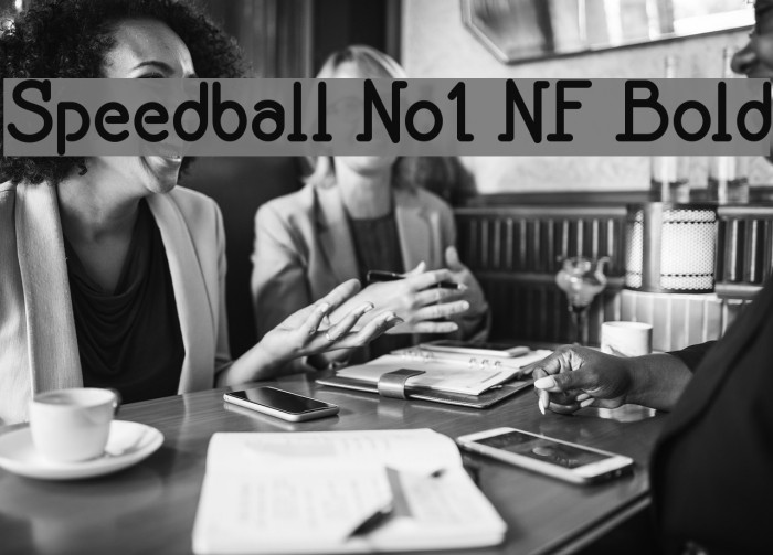Speedball No1 NF Bold Font examples