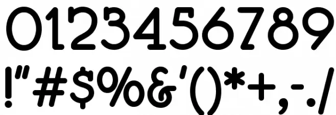 SpeedballNo1NF-Bold Font OTHER CHARS