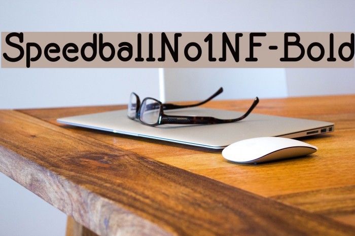 SpeedballNo1NF-Bold Example 3