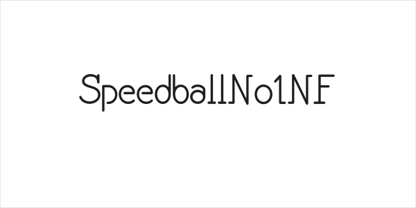 SpeedballNo1NF Logo