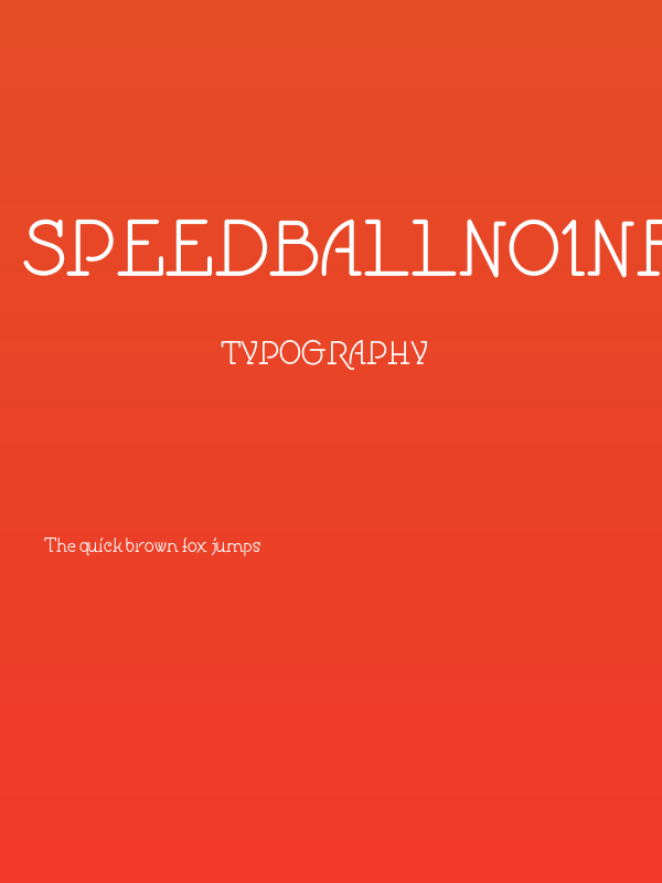 SpeedballNo1NF Poster