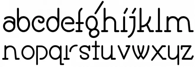 SpeedballNo1NF Font LOWERCASE