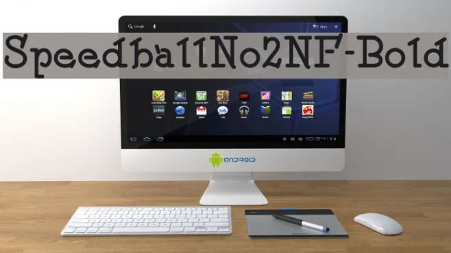 SpeedballNo2NF-Bold Example 1