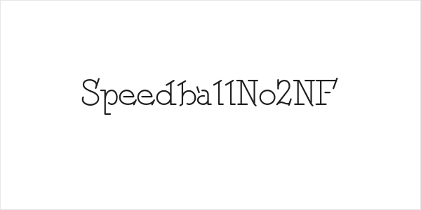 SpeedballNo2NF Logo