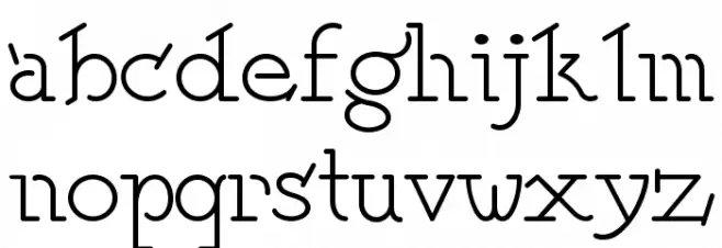 SpeedballNo2NF Font LOWERCASE