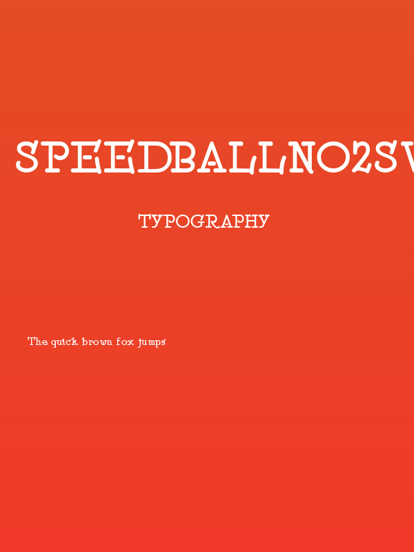 SpeedballNo2SW Poster