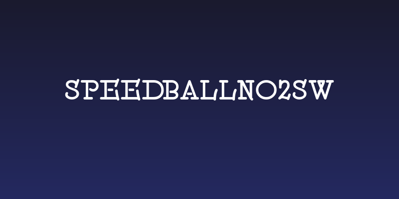 SpeedballNo2SW Social Header