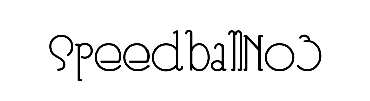SpeedballNo3  Descarca Fonturi Gratis