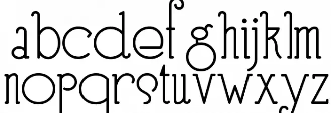 SpeedballNo3NF Font LOWERCASE