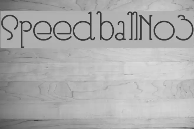 SpeedballNo3 Polices examples