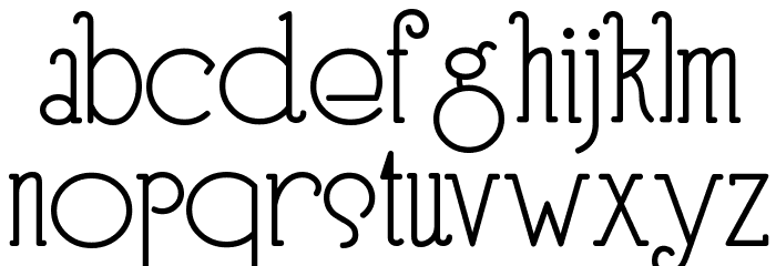 SpeedballNo3 フォント 小文字
