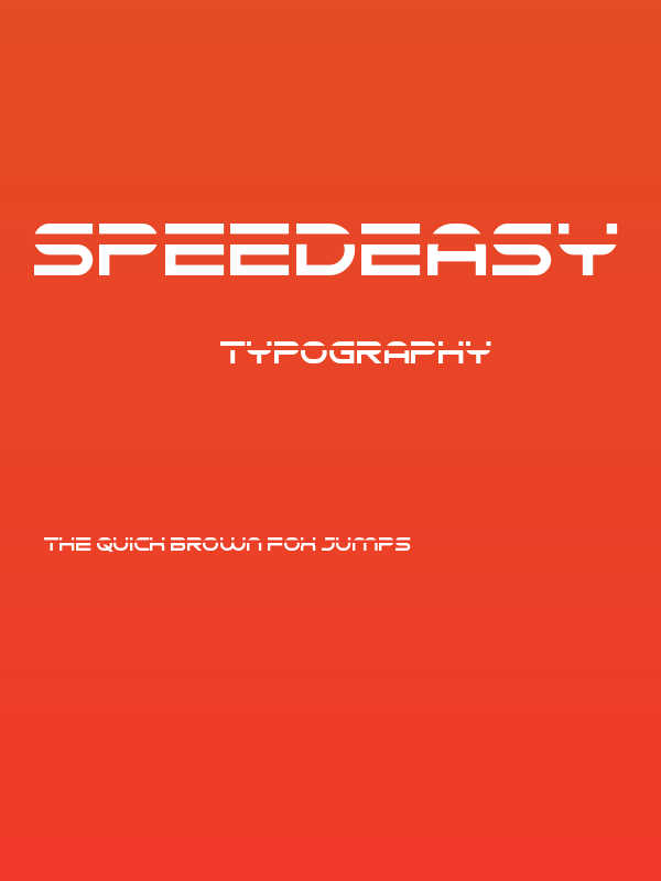 Speedeasy Poster