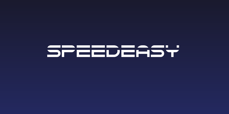 Speedeasy Social Header