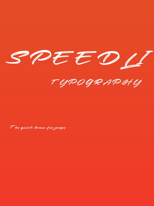 Speedline Personal Use Poster
