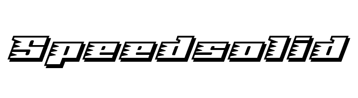 Speedsolid  baixar fontes gratis