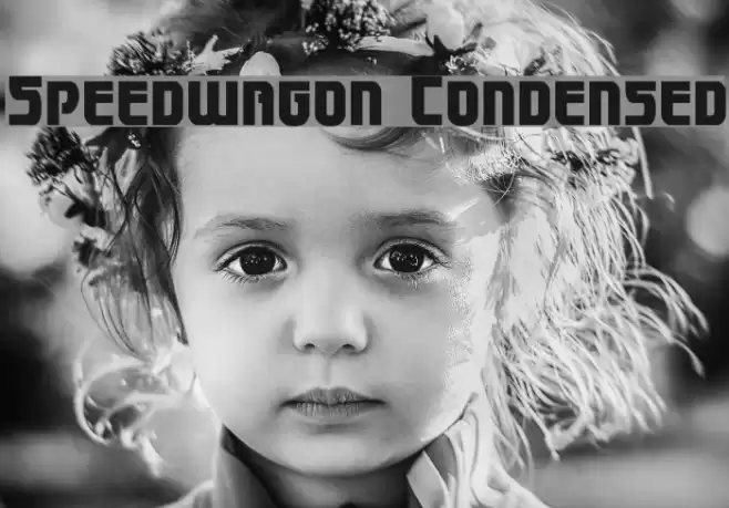 Speedwagon Condensed Font examples