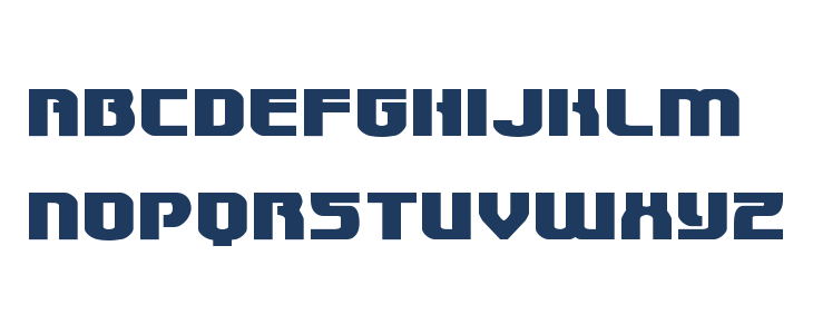 Speedwagon Expanded Lowercase