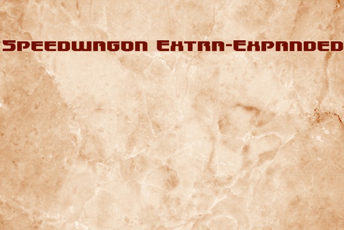 Speedwagon Extra-Expanded Example 3