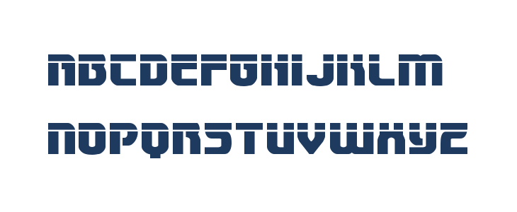 Speedwagon Laser Lowercase