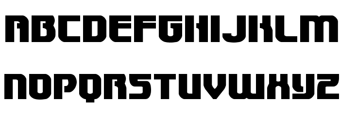 Speedwagon Font LOWERCASE