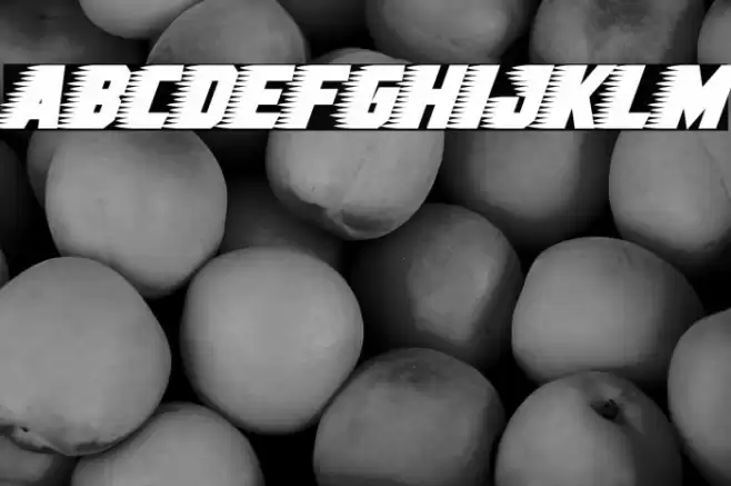 Speedway Font examples