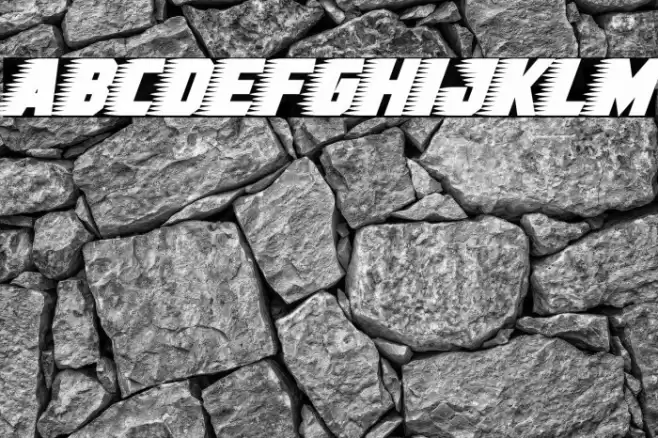 Speedway Font examples