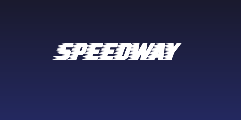 Speedway Social Header