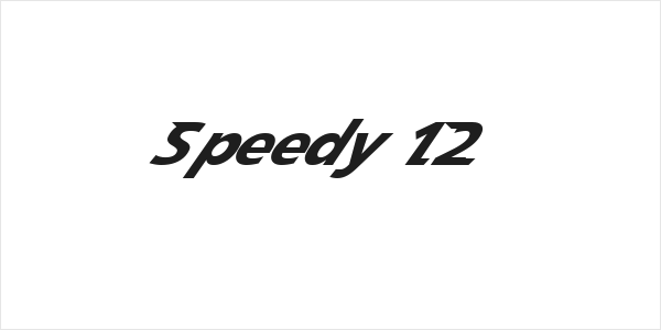 Speedy 12 Logo