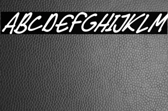 Speedy Marker Italic Font examples