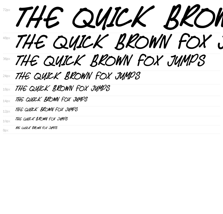 Speedy Marker Waterfall