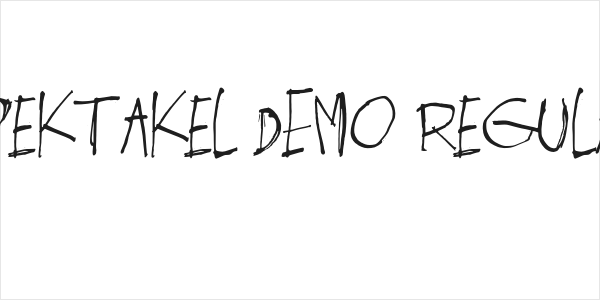 Spektakel DEMO Regular Logo