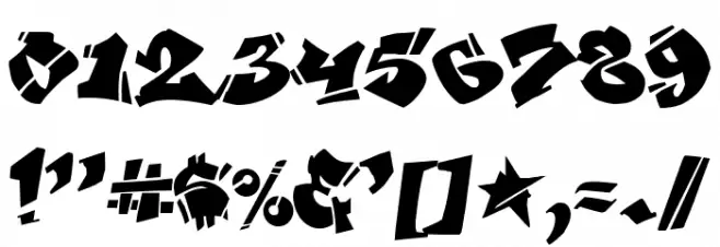 Spel Regular 字体 其它煤焦