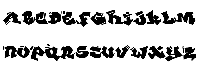 Spel Regular フォント 小文字