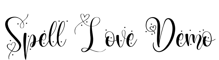Spell Love Demo  免费字体下载