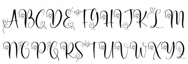 Spell Love Demo Fonte MAIÚSCULAS