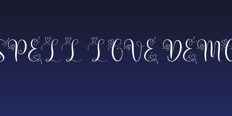 Spell Love Demo Social Header
