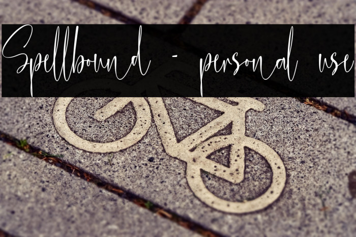 Spellbound - personal use Example 3