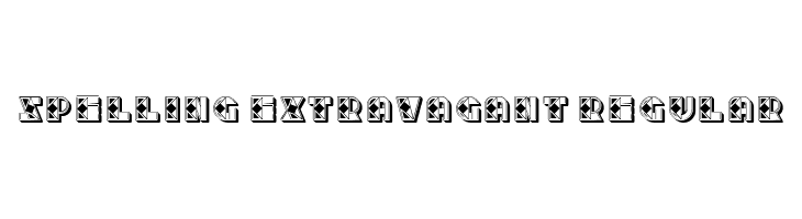 Spelling Extravagant Regular  フリーフォントのダウンロード