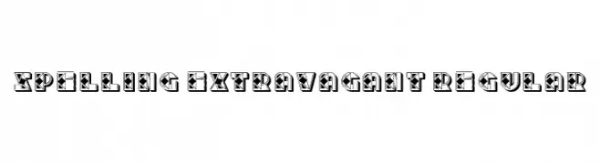 Spelling Extravagant Regular  免费字体下载