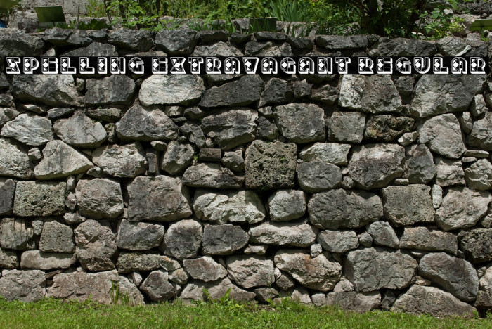 Spelling Extravagant Regular Example 3