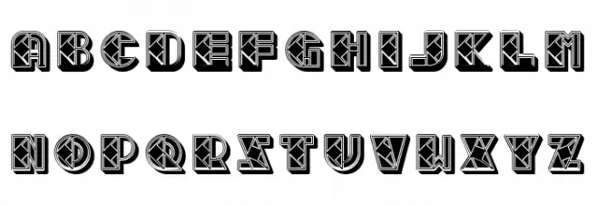 Spelling Filled Regular Caratteri MINUSCOLO
