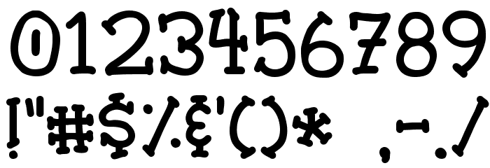Spellstone Font OTHER CHARS