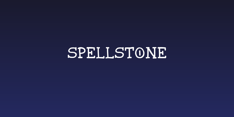 Spellstone Social Header