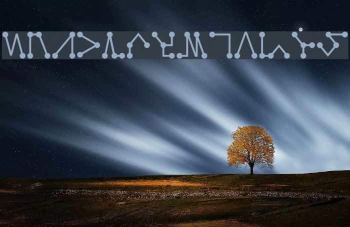 Spellweaver Nodes Font examples
