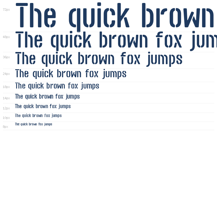 Spencer Regular Waterfall