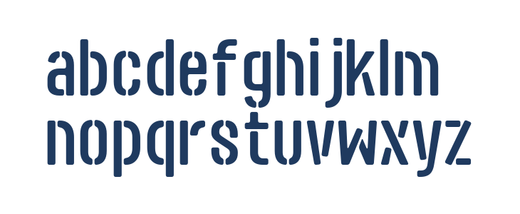 Spencer Regular Lowercase