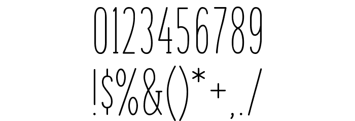 Spettekaka Serif Regular Font OTHER CHARS