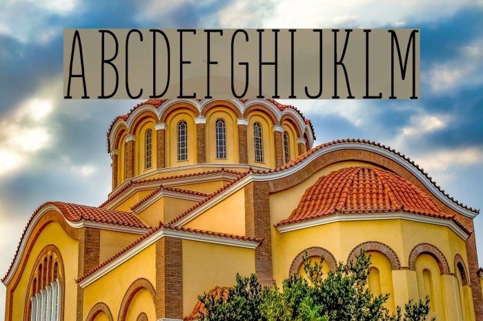 Spettekaka Serif Regular Font examples